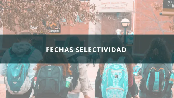 Fechas selectividad 2024