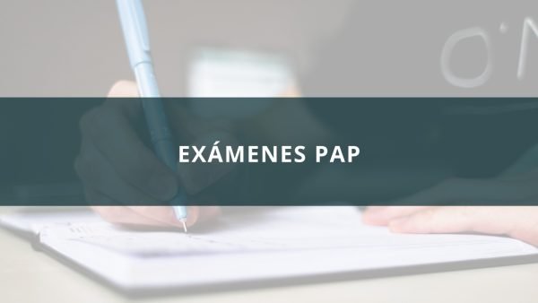 exámenes pap